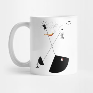 Abstract Drawing Mug